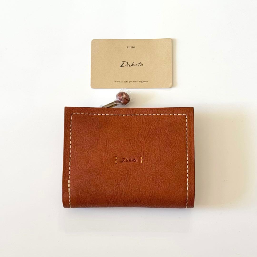 Dakota ダコタ 財布 二つ折り財布 折財布 ピアッタ ブラウン
