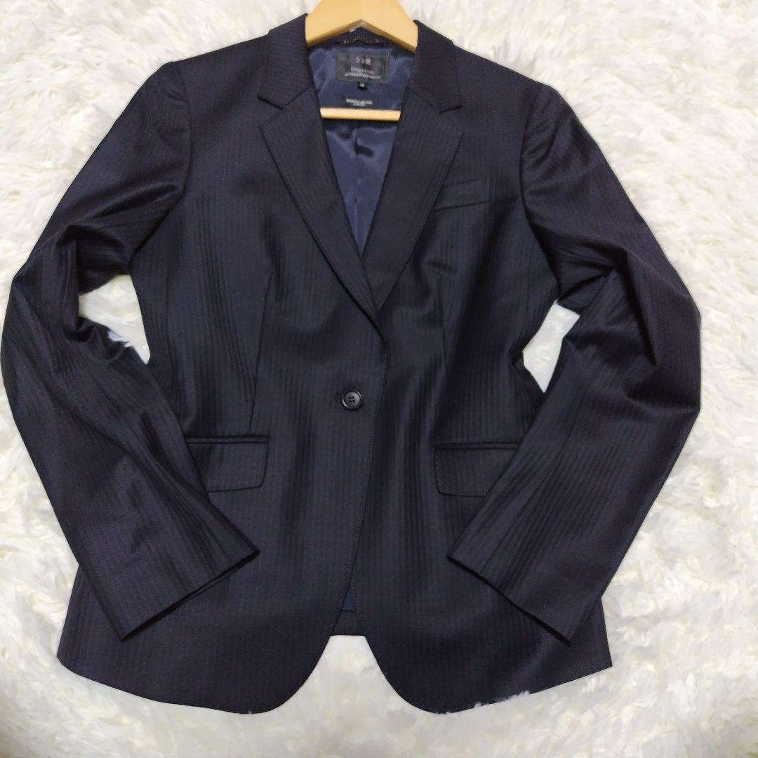 23区 ビジネススーツ パンツ スカート 3点セット ウール ブラック 40