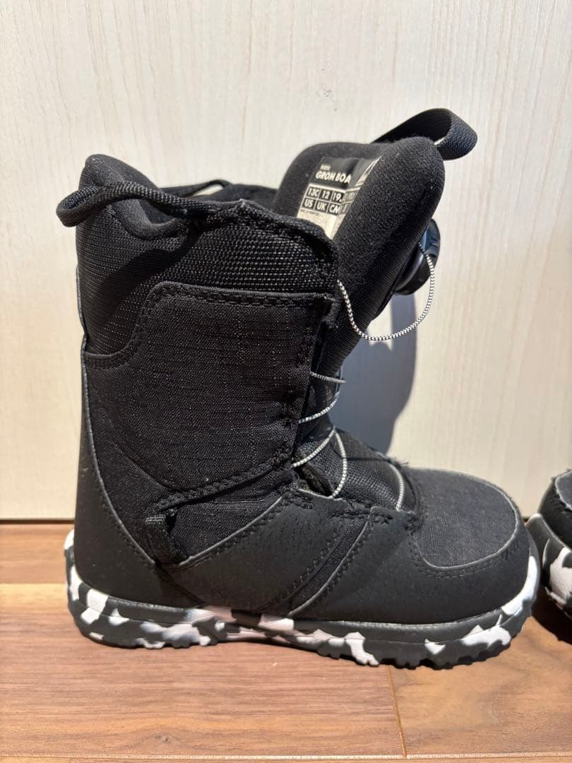 美品 BURTON バートン GROM BOA グロム スノボ ブーツ キッズ