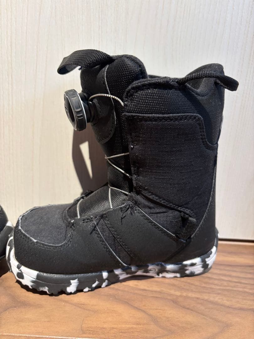 美品 BURTON バートン GROM BOA グロム スノボ ブーツ キッズ