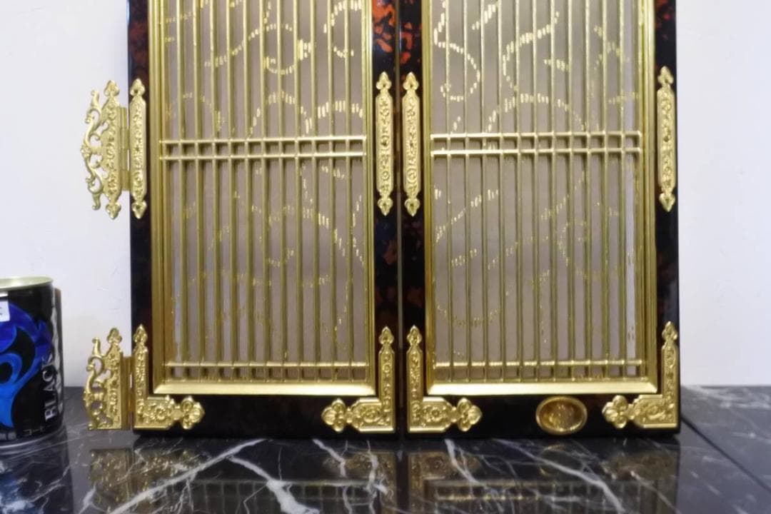 限定値下　【収集品】中扉　純金箔　仏壇　仏具　2751