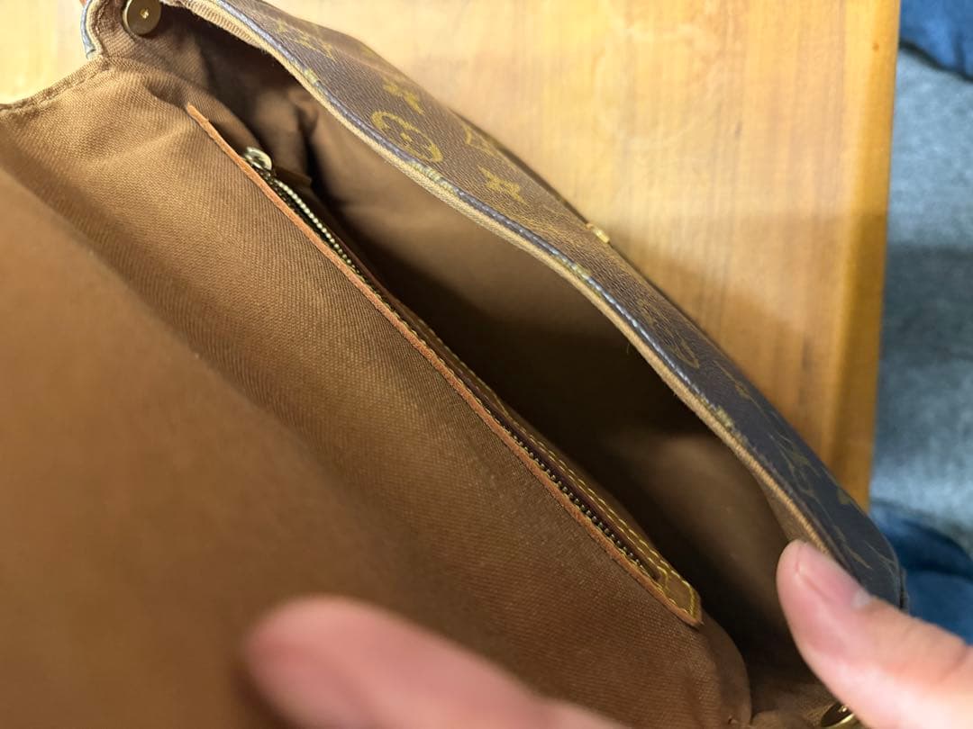 【美品】LV ルイヴィトン モノグラムミニルーピング M11021 ハンドバッグ