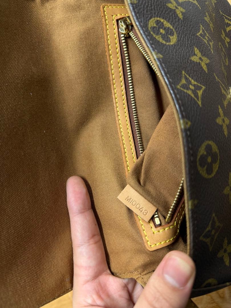 【美品】LV ルイヴィトン モノグラムミニルーピング M11021 ハンドバッグ