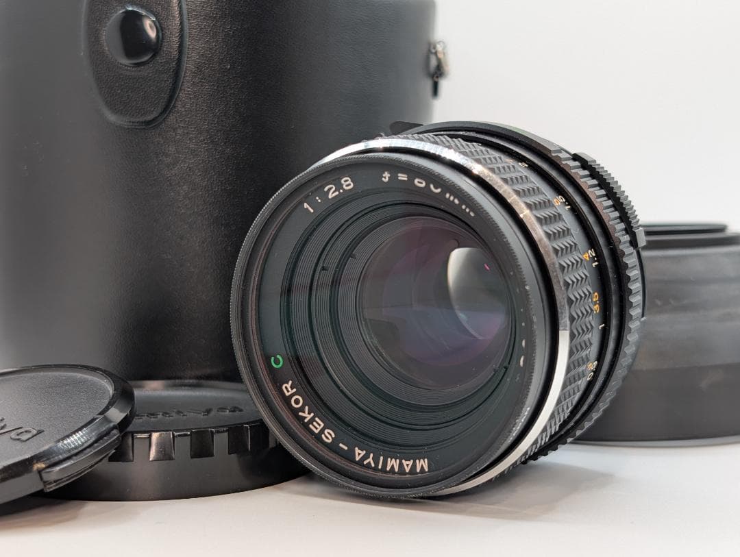 【ケース・フード付き】Mamiya Sekor C 80mm F2.8