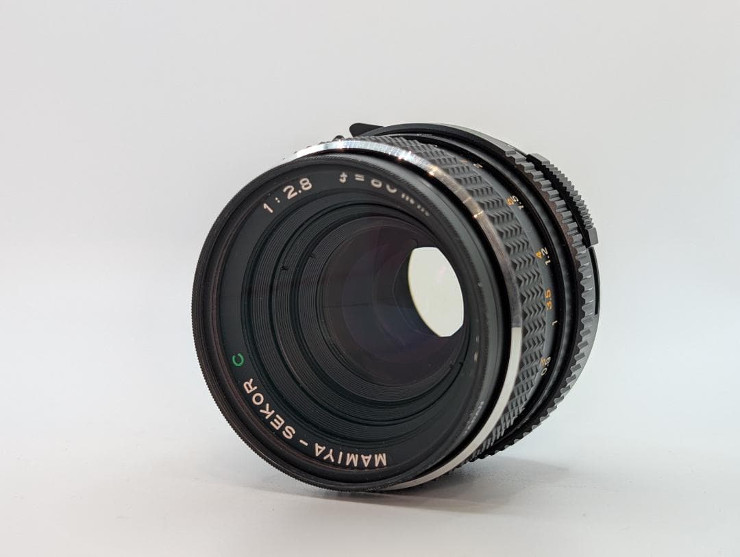 【ケース・フード付き】Mamiya Sekor C 80mm F2.8