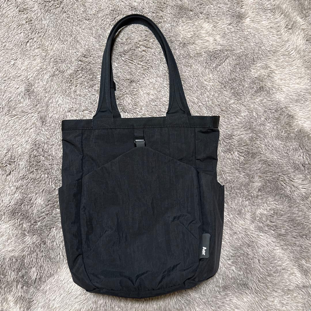 AER Go Tote 2ブラックトートバッグ