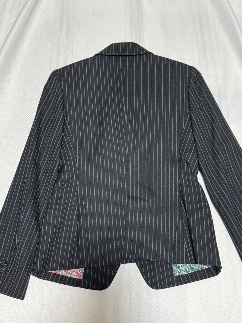 PaulSmith ポールスミス　ストライプ パンツ　スーツ 上下セット　黒