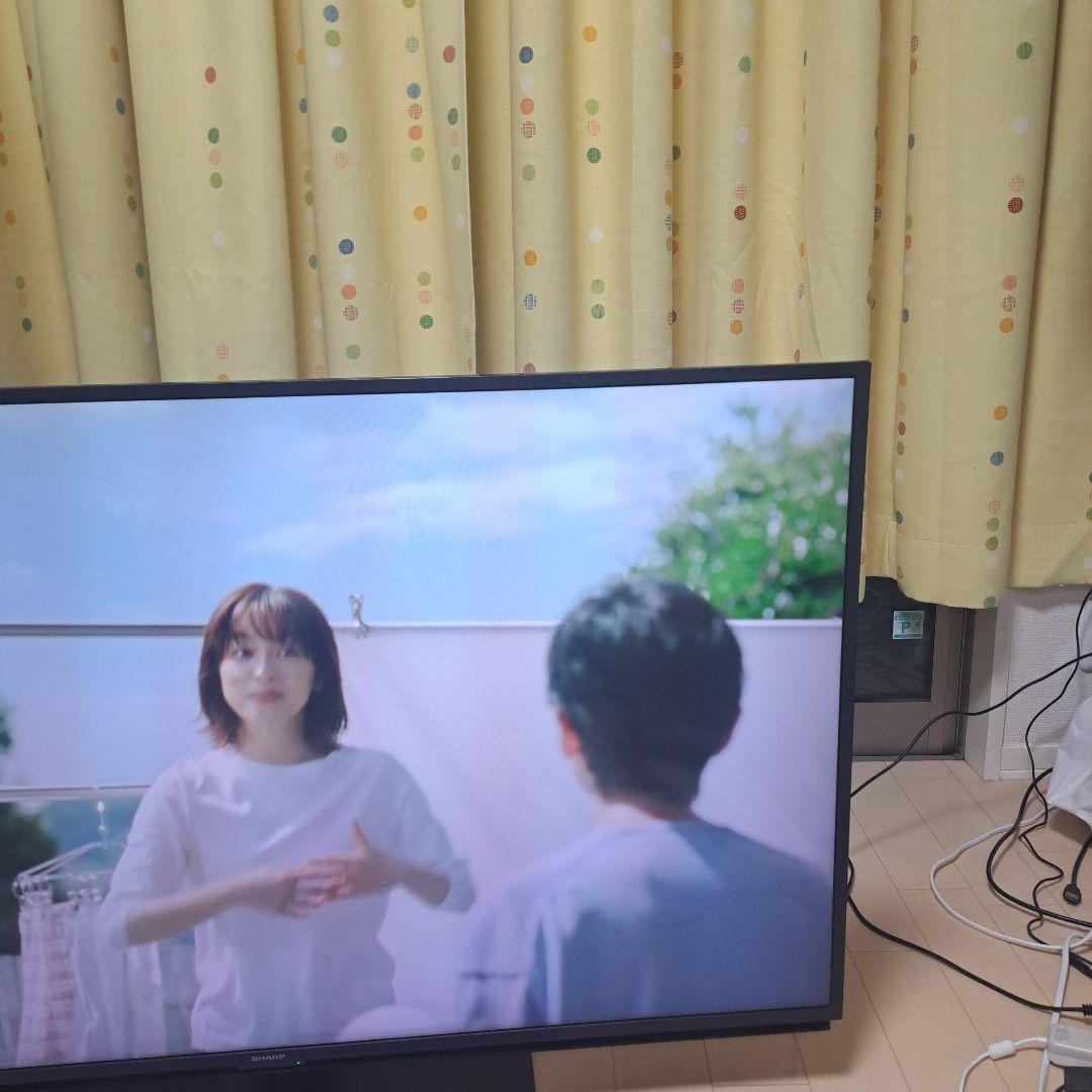 本日のみ価格SHARP 4k液晶テレビ2021年製AQUOS 4T-C50DL1