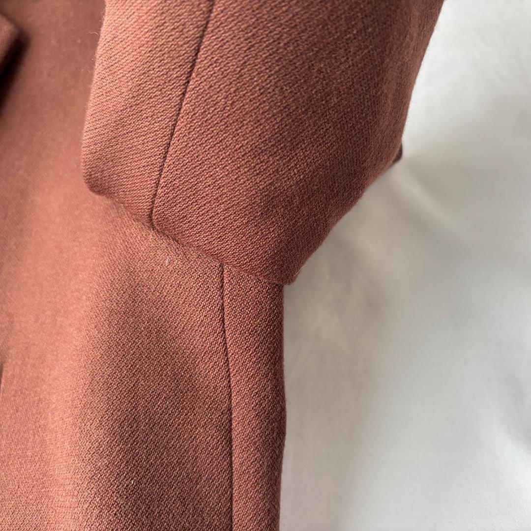 極美品 ポールスミス チェスターコート ウール 上品コーデ お洒落 ブラウン L