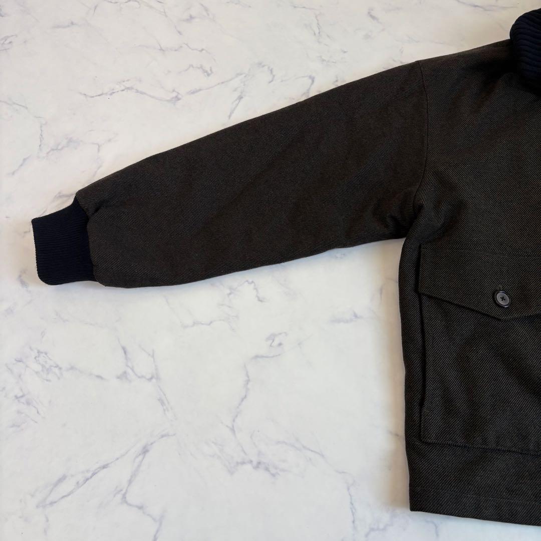 美品 TOMORROWLAND ウールツイード ニットコンビブルゾン 4.9万円