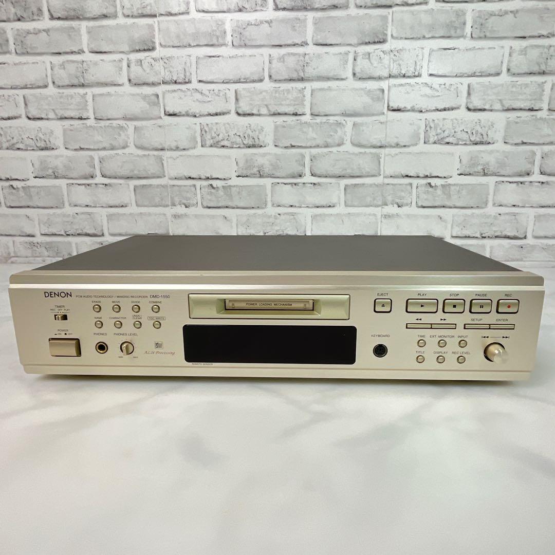 DENON DMD-1550 MDレコーダー デノン MDデッキ