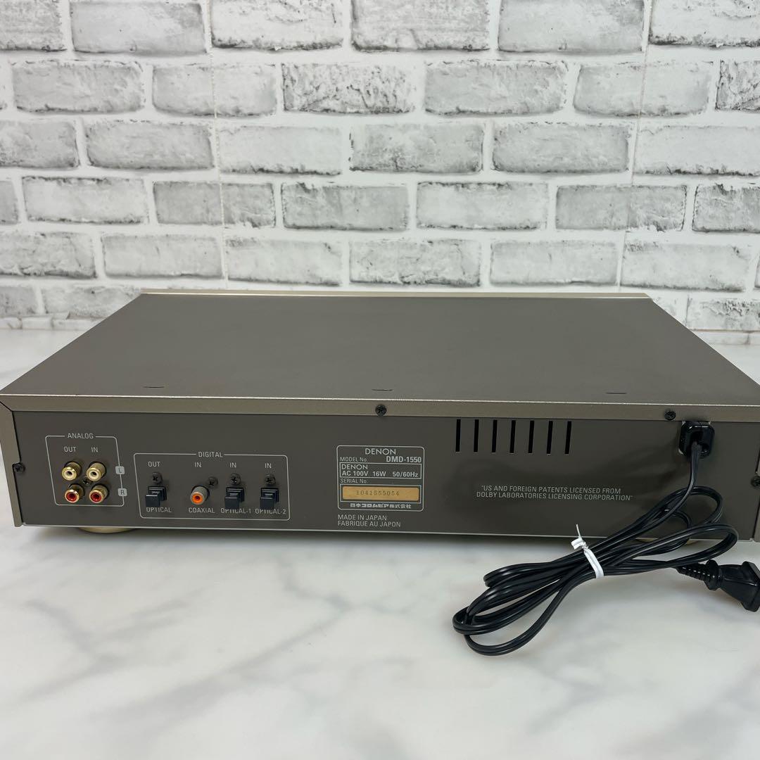 DENON DMD-1550 MDレコーダー デノン MDデッキ