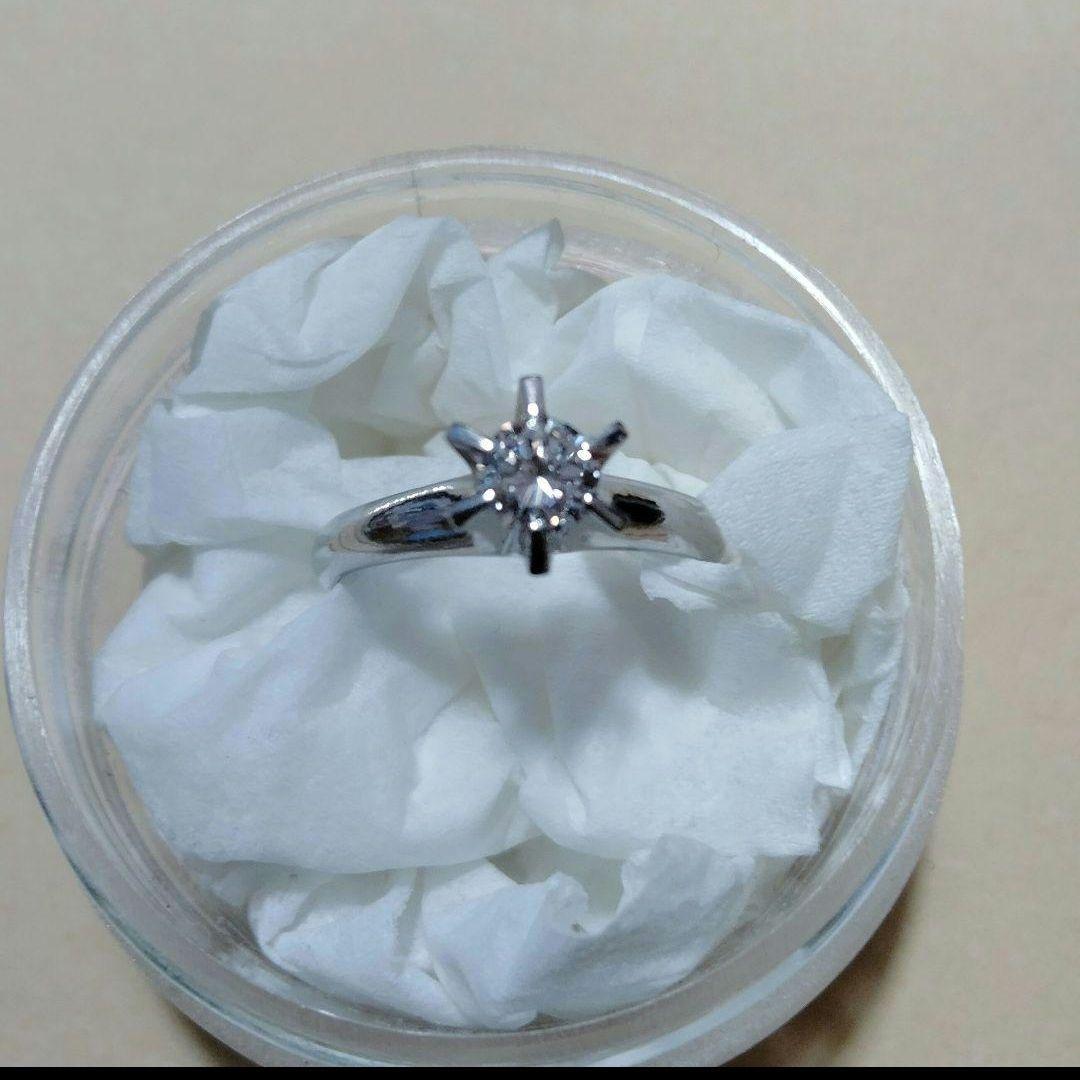 5863 【最終価格】0.3ctダイヤモンドリング　10.5号