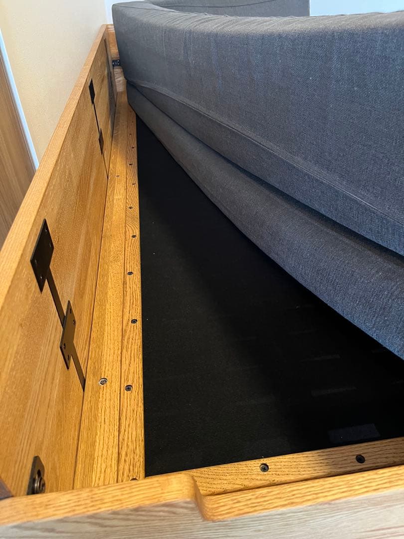 モモナチュラル　デイソファ　3人掛け