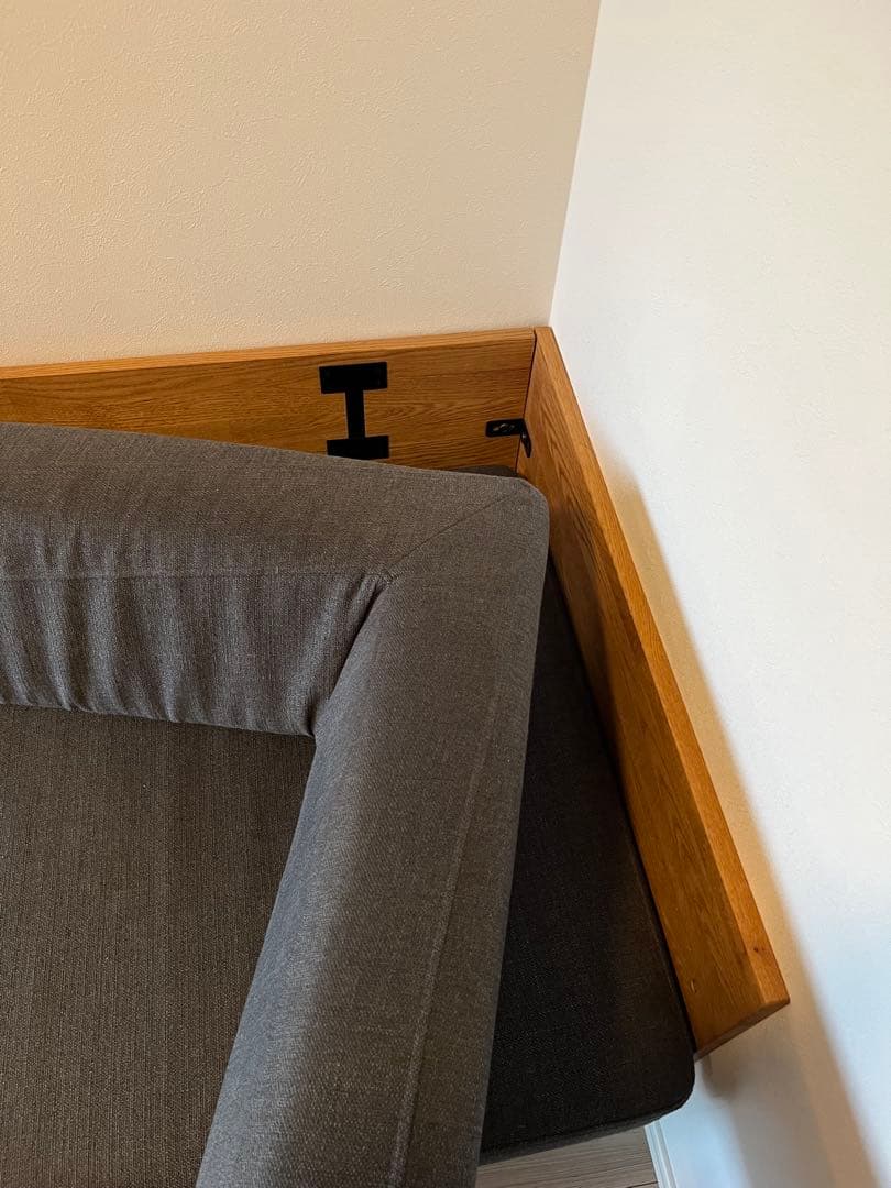 モモナチュラル　デイソファ　3人掛け