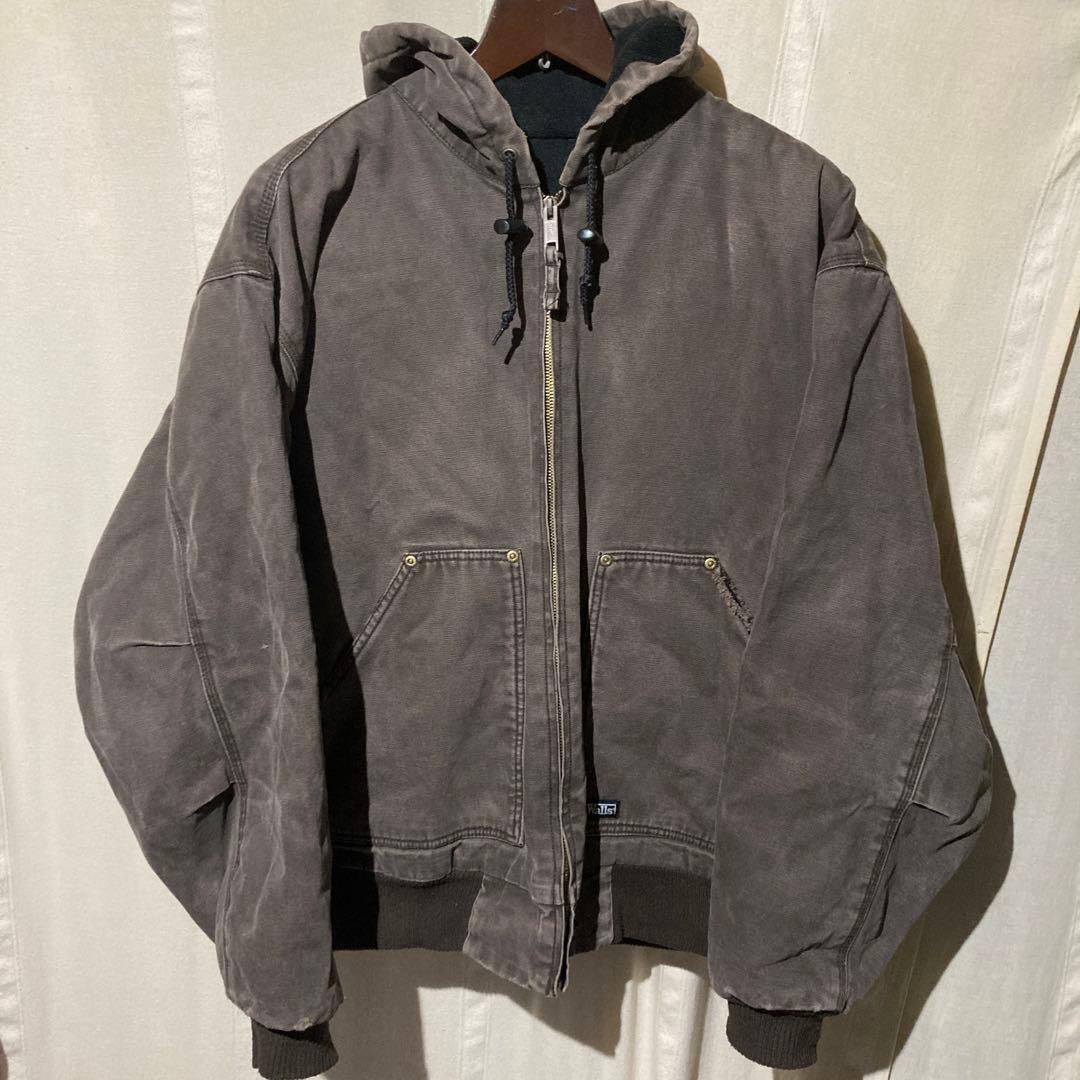 Wallsアクティブジャケット ダックパーカー フェード 雰囲気系