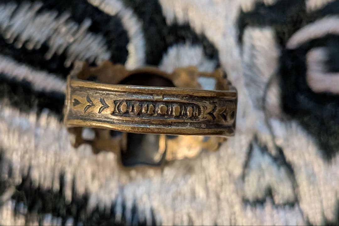 ビンテージスカルリング