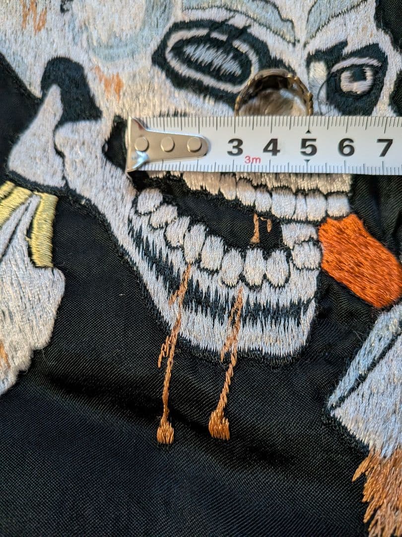 ビンテージスカルリング