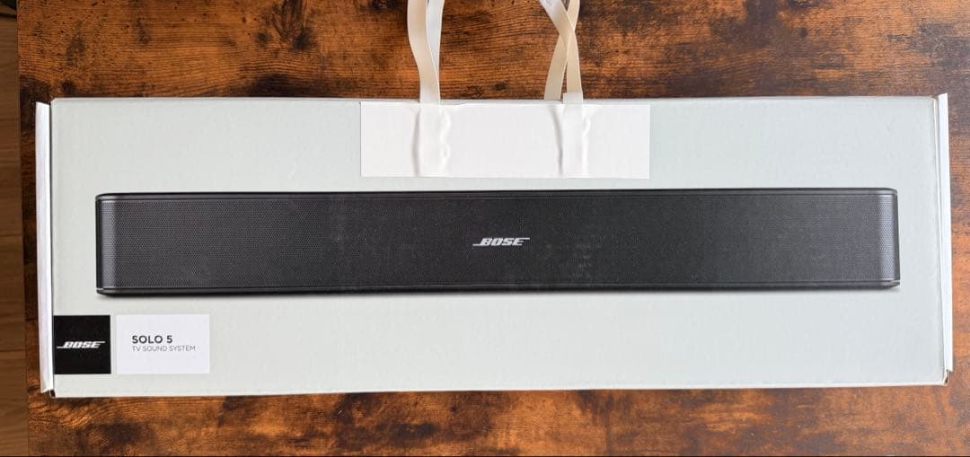 Bose Solo 5 TV Sound System 本体