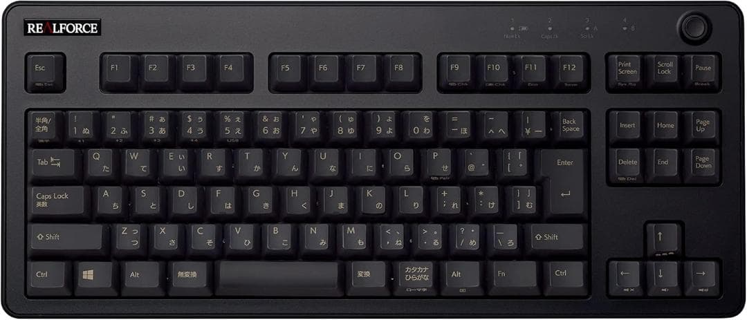 REALFORCE R3 ハイブリッド テンキーレス 30g 日本語配列 黒