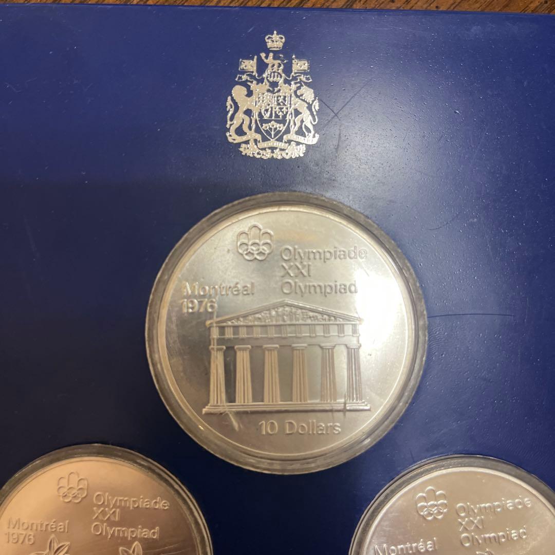 1976年モントリオールオリンピック記念硬貨セット