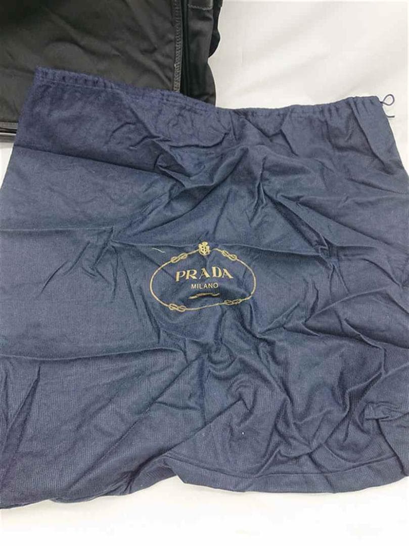 ◎プラダ PRADA メッセンジャーバッグ ナイロン ブラック系 メンズ