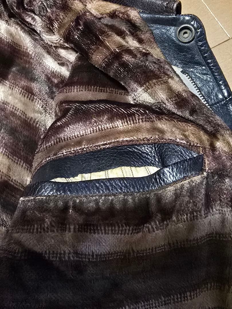 レ*ン様 60s国産ヴィンテージ.レザージャケット.ジャパン.日本製.M.茶色