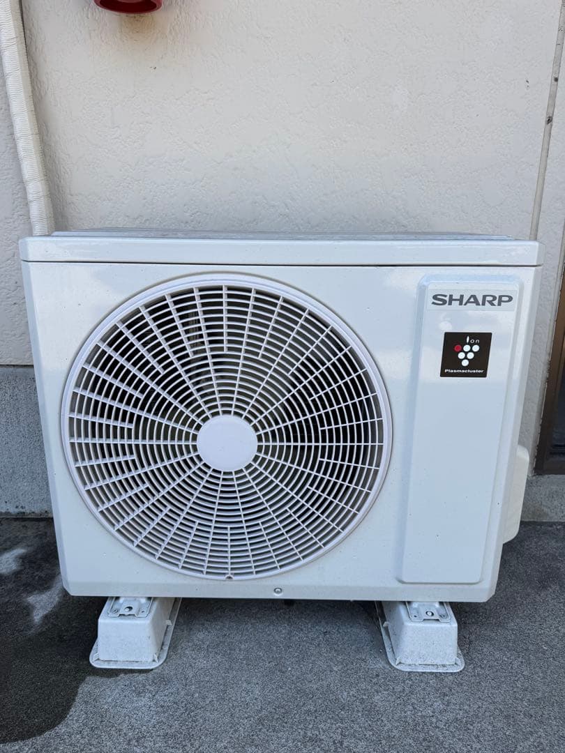 【極美品】SHARP AY-P22DH エアコン室外機2023年製　使用少ない！