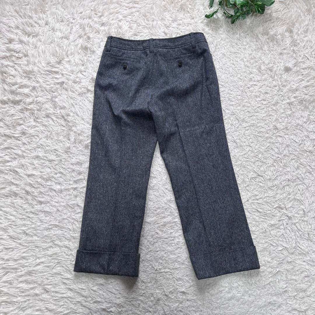 極美品 バーバリーロンドン ツイード セットアップスーツ パンツ シャドーホース