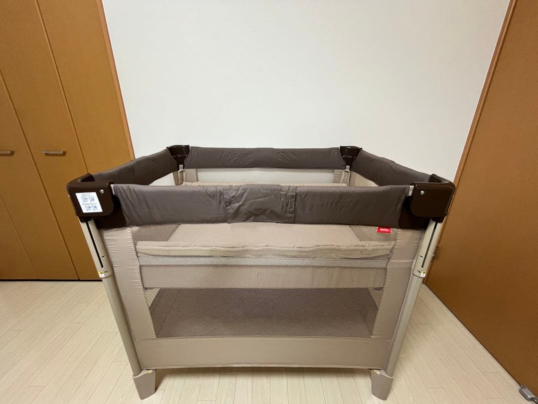 【美品】Aprica ココネルエアー　アップリカ　ベビーベッド