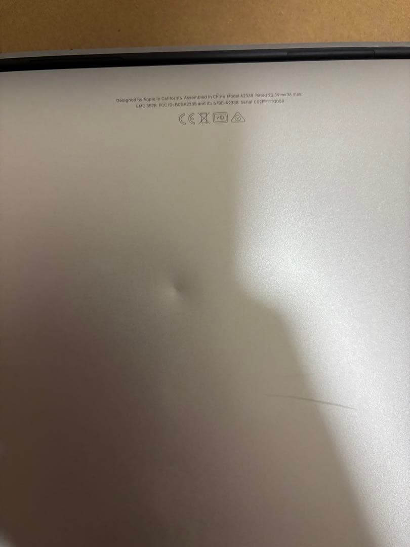 最終価格　Apple Ｍ１　MacBook Pro 13インチ 1TB