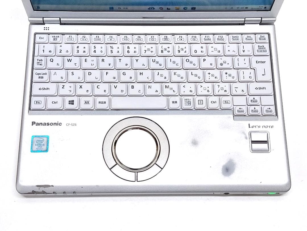 Windowsノート本体 Panasonic SZ6 i5 8GB SSD256GB Office2021