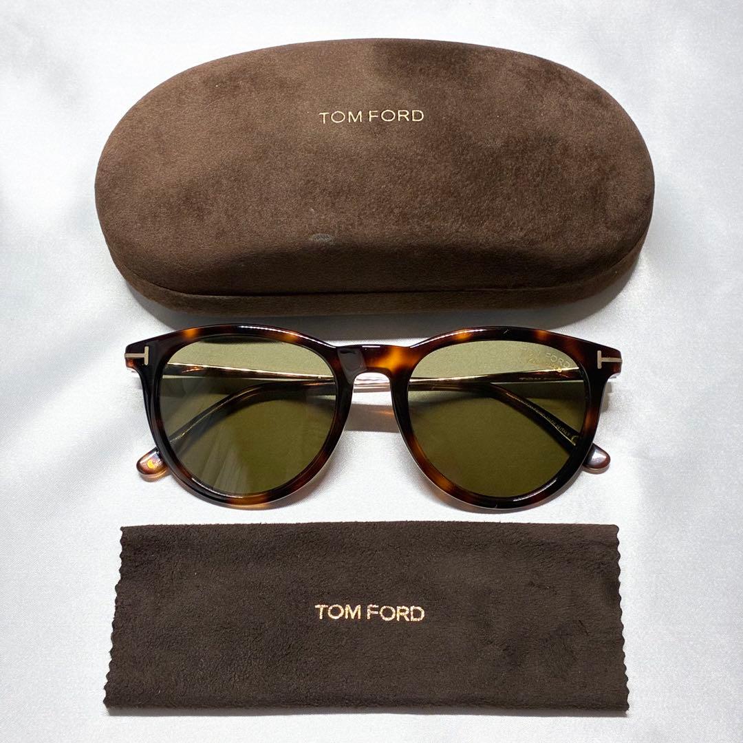トムフォード 偏光 サングラス Kellan-02 TF620-92H ブラウン