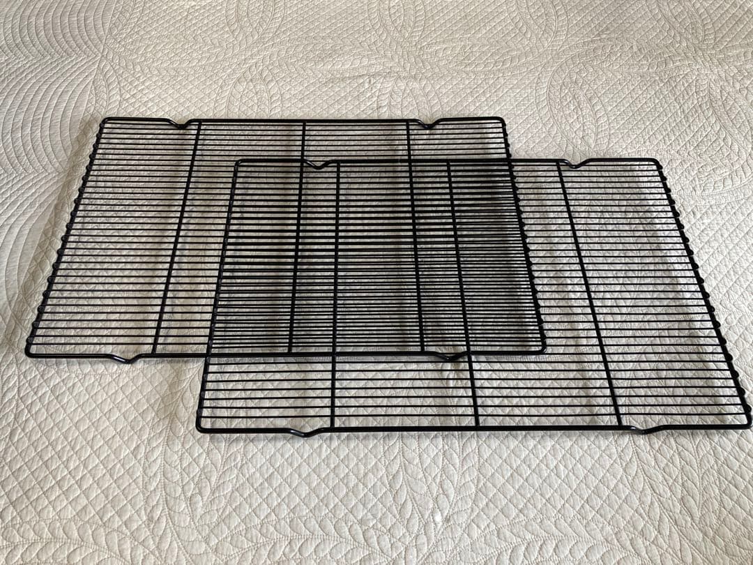 安全ワイヤーすのこ 黒 5枚セット　S1枚 M2枚 L2枚　パン屋ベーカリー陳列