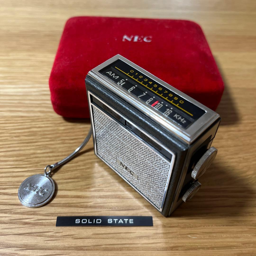 NEC製 AMマイクロラジオ ミニプレイ NT-8M91