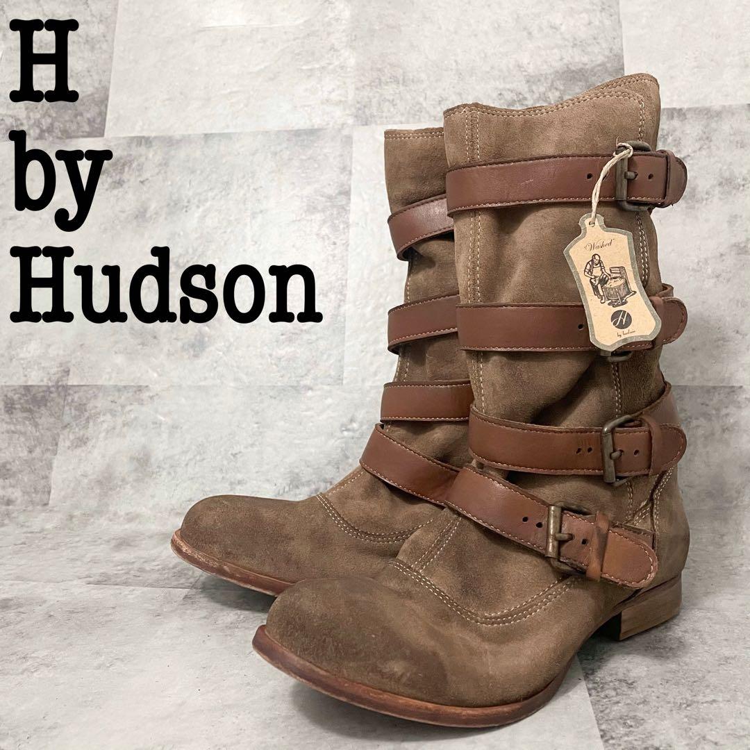 H by Hudson エンジニア ベルト ブーツ ヴィンテージ加工 NANA