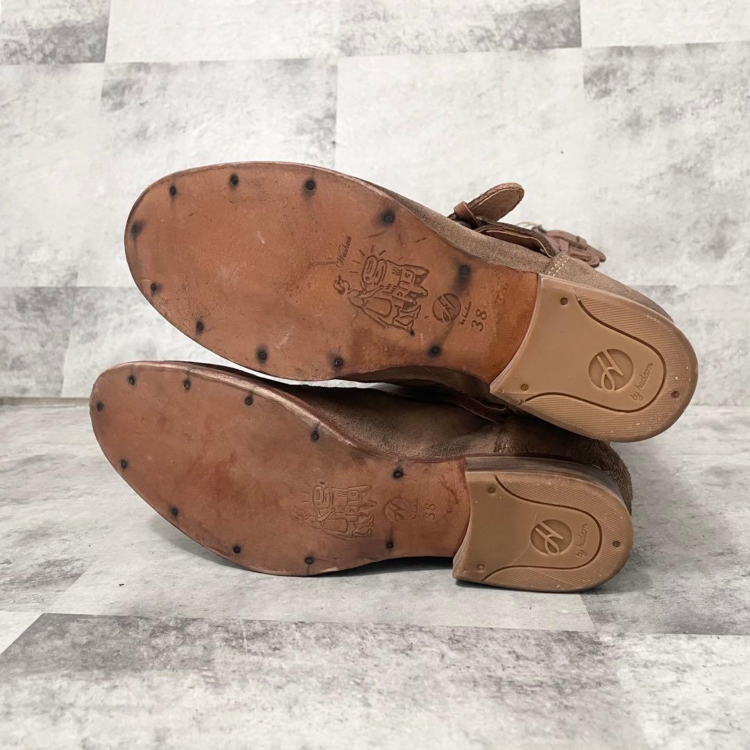 H by Hudson エンジニア ベルト ブーツ ヴィンテージ加工 NANA