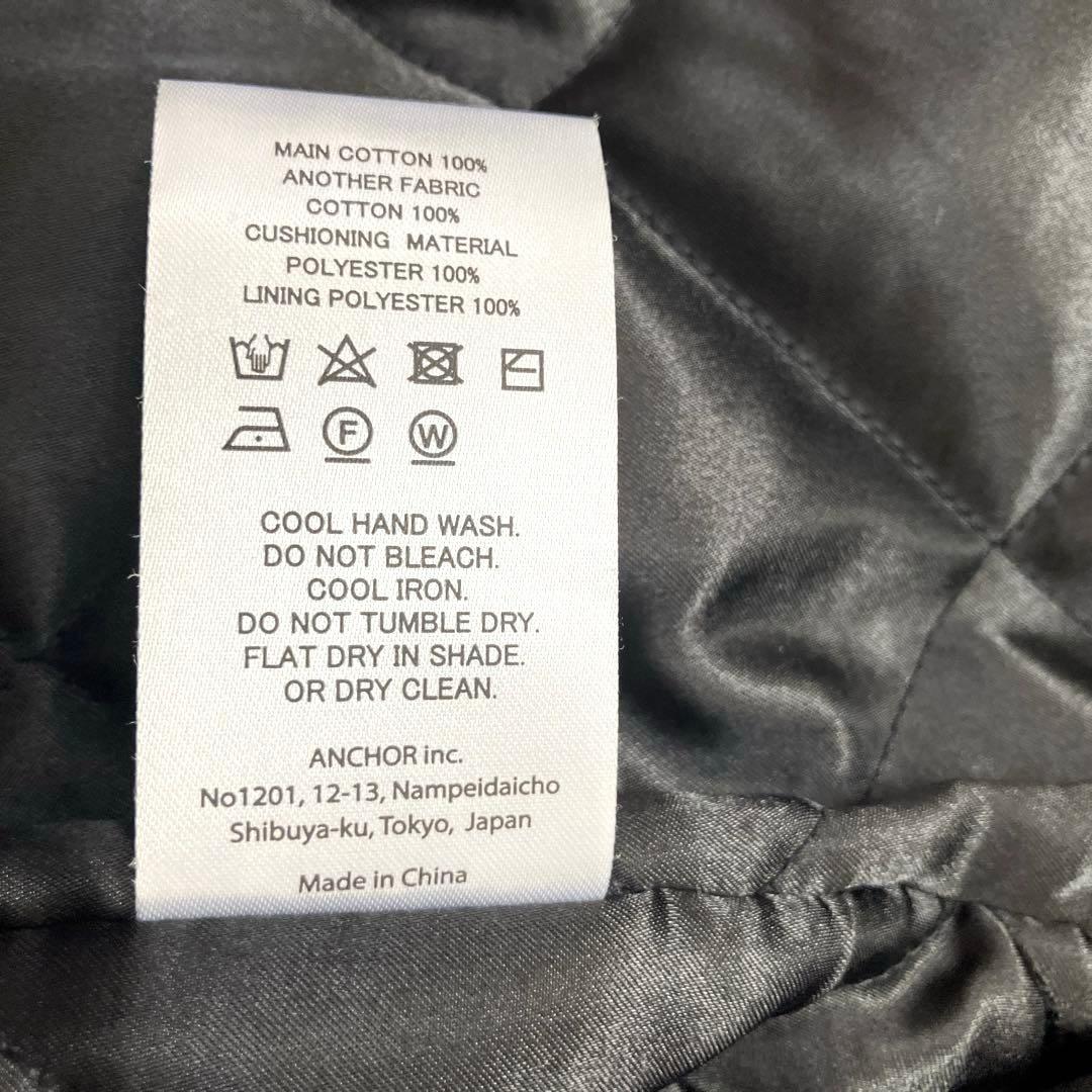 ブラックアイパッチ 取扱注意 ロゴ刺繍 キルティング コーデュロイ