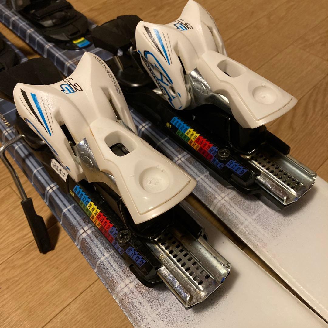 Pure Conscious ショートスキー　サロモンバインディング付き