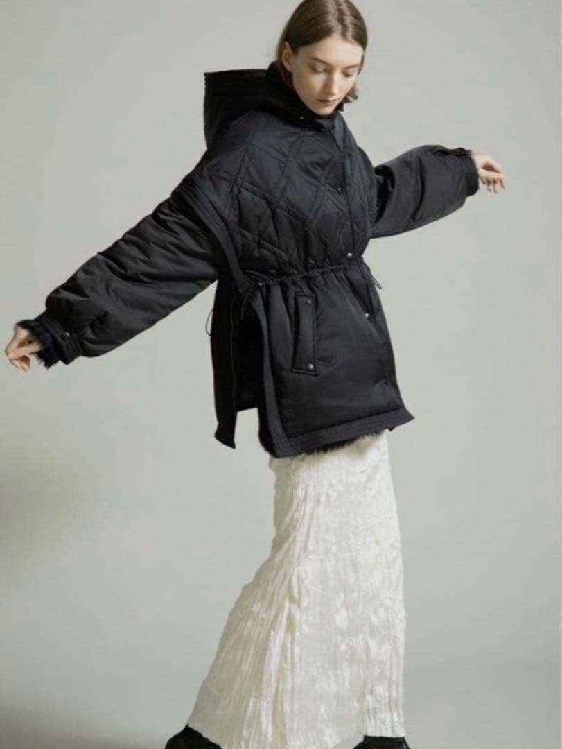 willfully ポンチョダウン　アウター コート