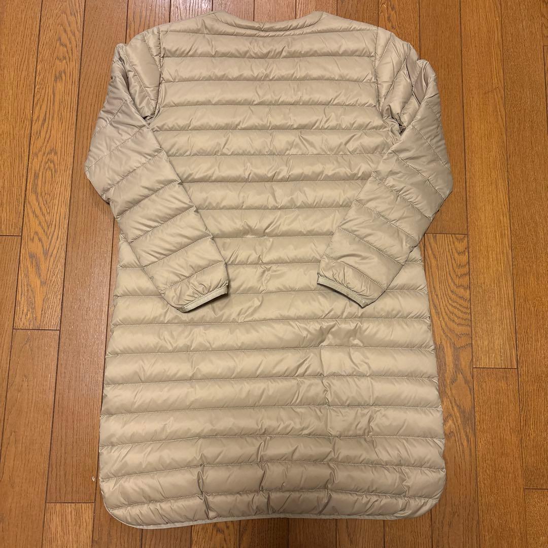 DANTON ダントン インナーダウン ロング ノーカラー　サイズ36