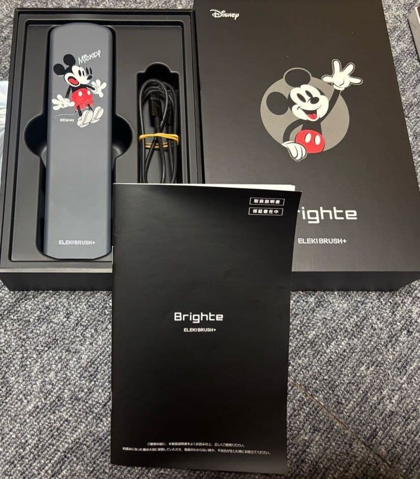 Bright 電気ブラシ 　エレキブラシ 　ディズニー ミッキーデザイン