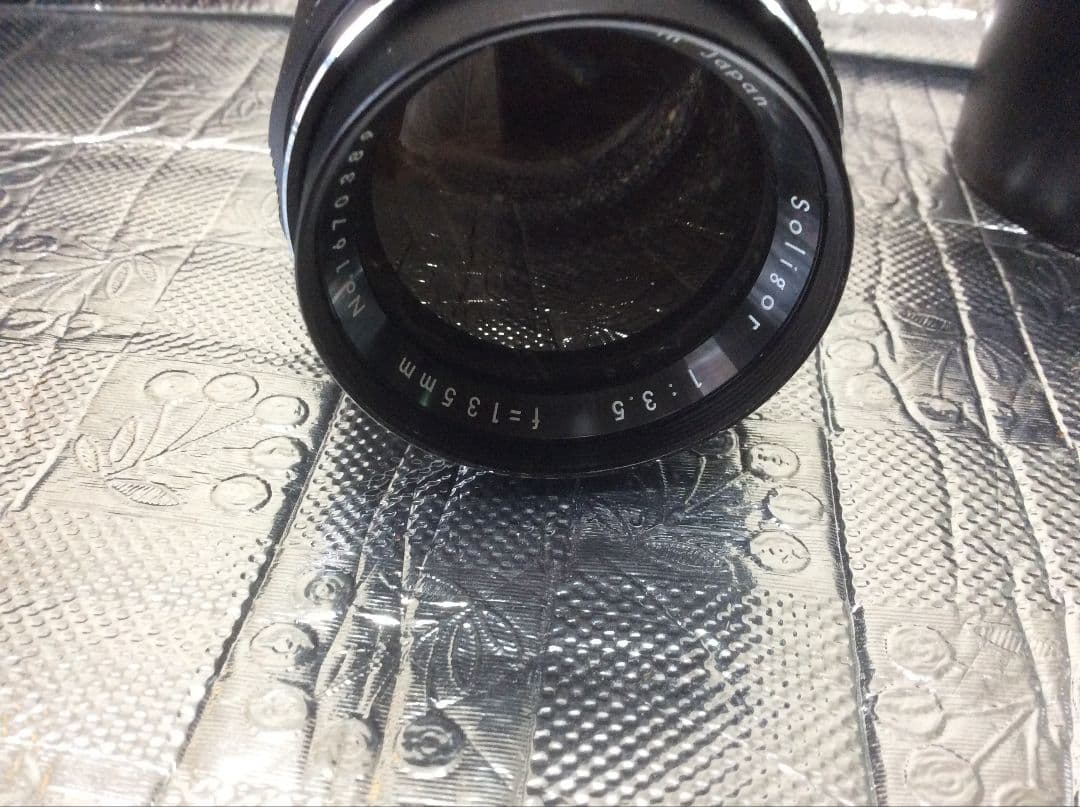 ソリゴア1:3.5=１３５mmカメラレンズ