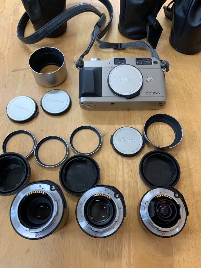 Contax G1 レンズ3本