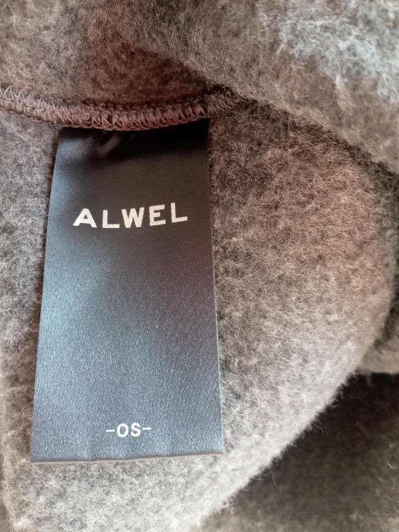 《新品未使用》ALWELオルウェルフリースハイネックゲーター