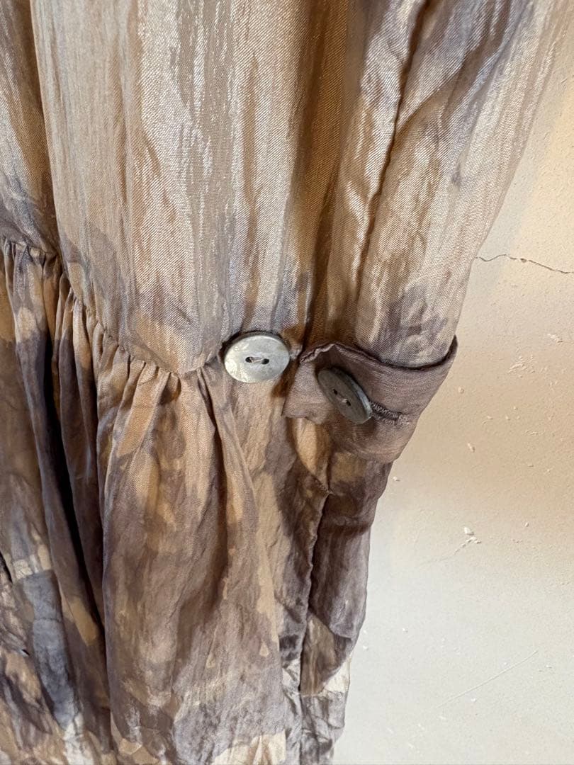 宝島染工　SAZANAMI ダブルワンピース