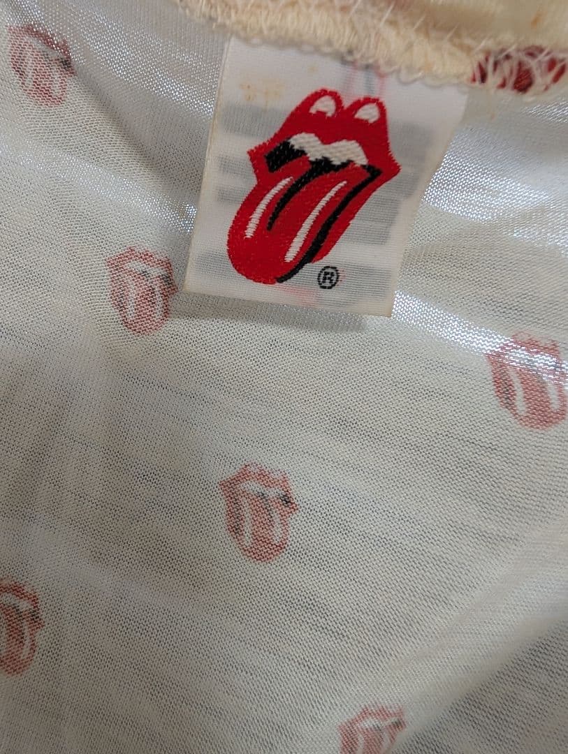 ヒステリックグラマーRolling Stones ロゴプリント キャミソール