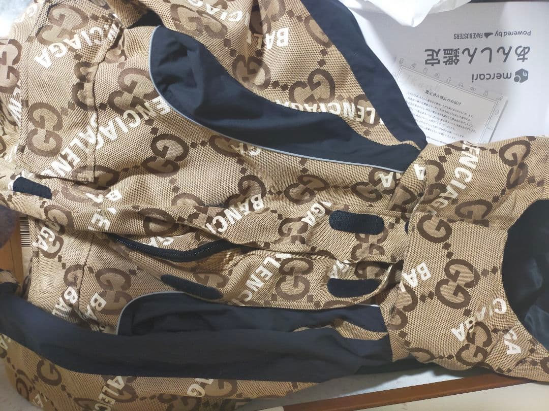 希少なMサイズ 極美品 本物確実 GUCCIx BALENCIAGAコラボjk