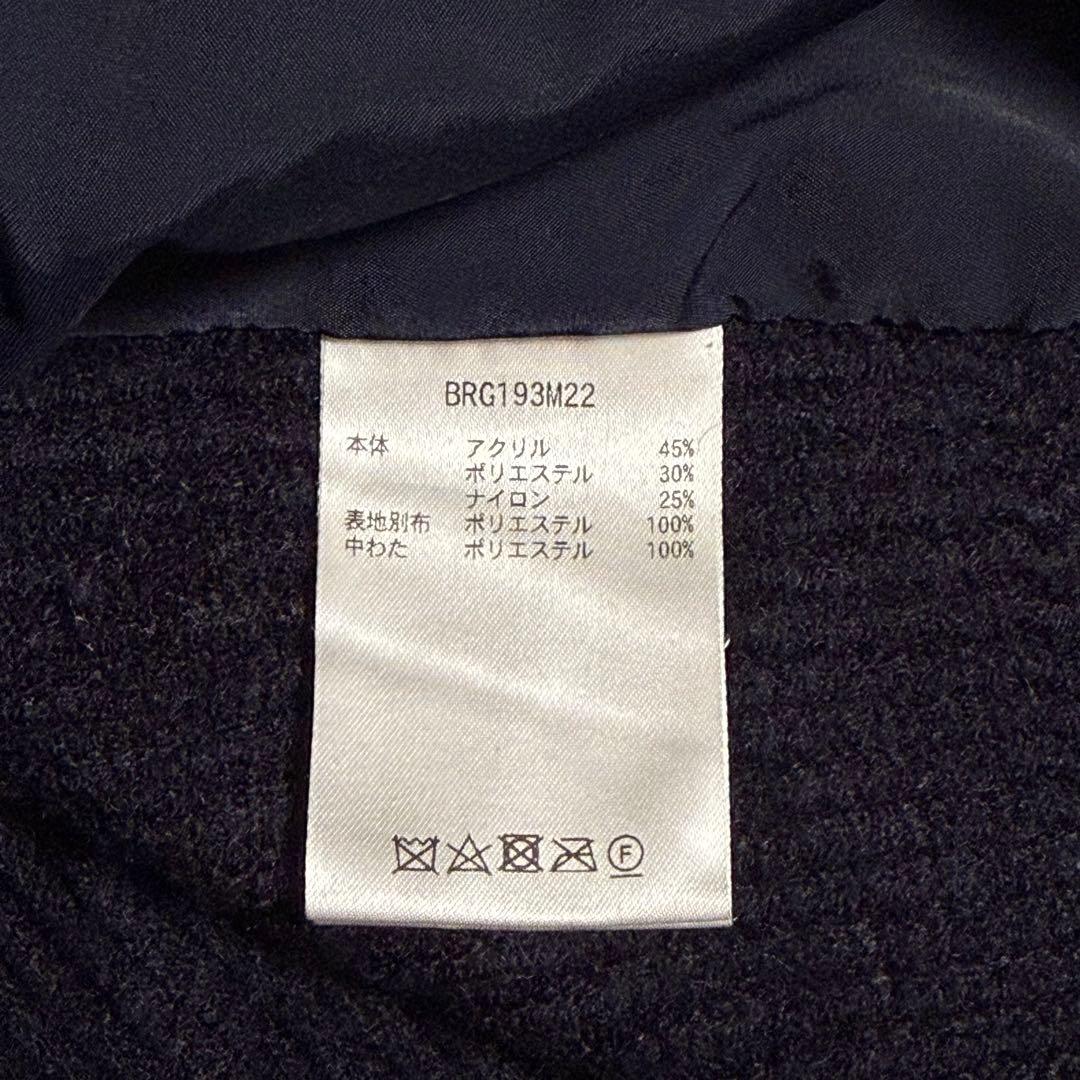 BRIEFING ゴルフ ナイロン ニット 切替 ブルゾン ジャケット