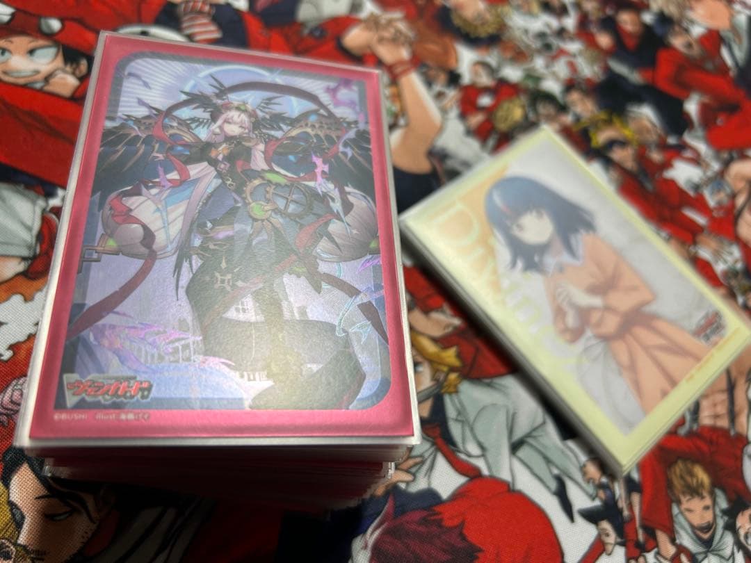 ヴァンガード 時の宿命者リィエルオディウム　デッキ　パーツ&スリーブ付き